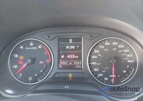 2015 Audi A3 1.8T Premium из США, поврежденный, VIN WAUACGFF6F1032810